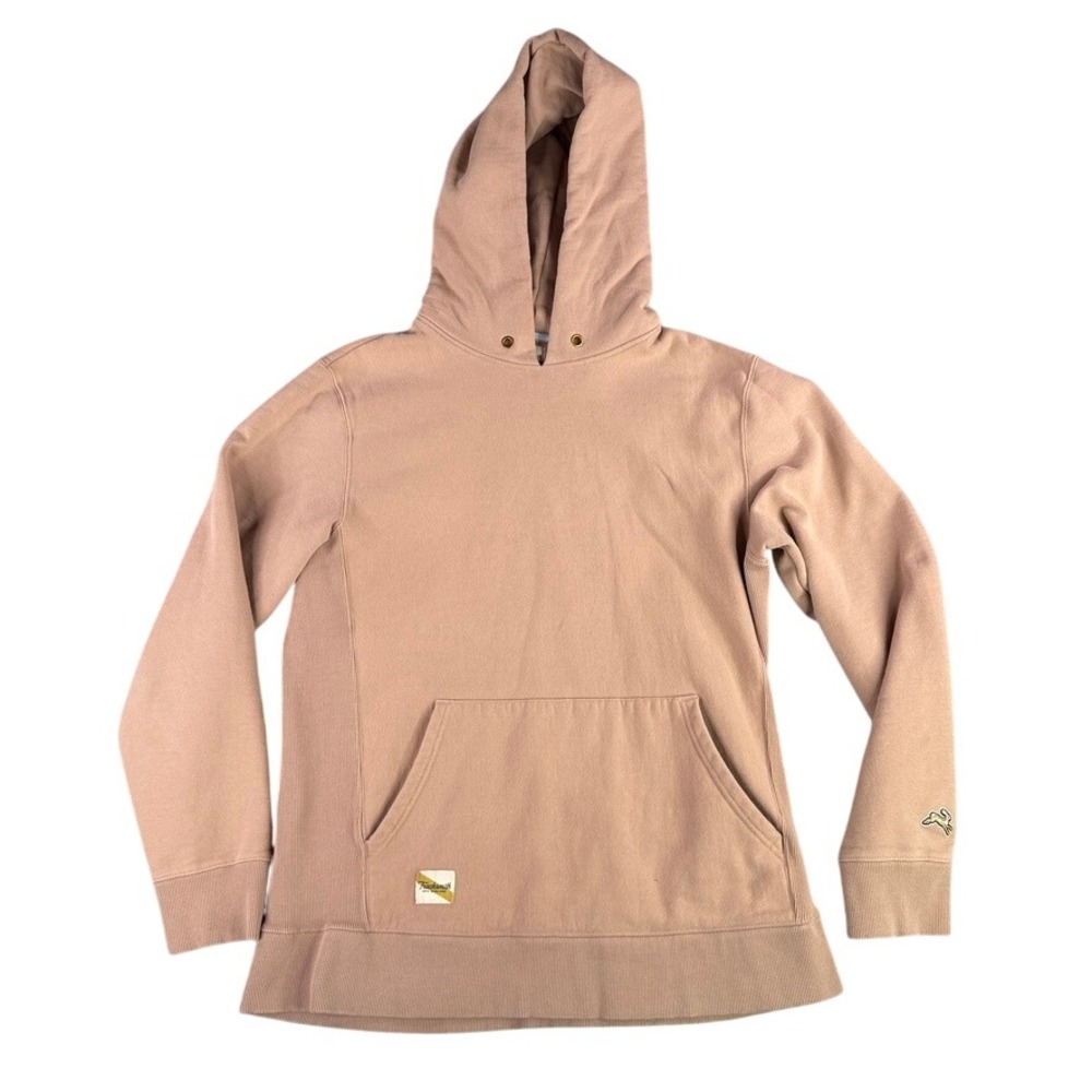 Tracksmith Trackhouse Hoodie Mens Large Mauve Pink Pullover Running Sweatshirt